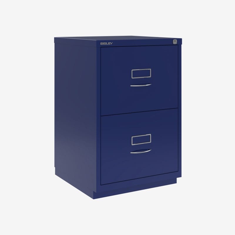 BISLEY 5 DRAWER OXFORD BLUE - Biz+ Stationery Superstore